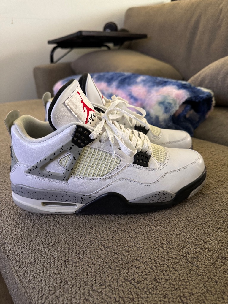 Air Jordan 4 Retro White Cement Air Jordan 4 Retro White Cement